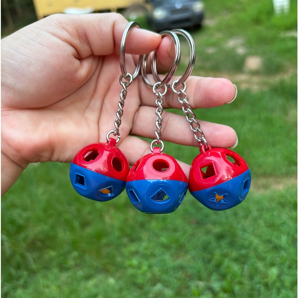 TUPPERWARE KEYCHAINS (3 PIECES SET)